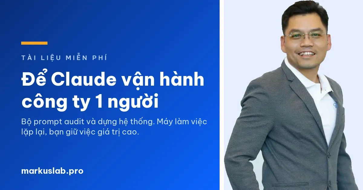 Claude prompt công ty 1 người